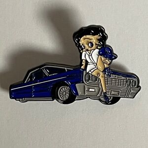 LA Dodgers Betty Boop Car Hats Pin Pins Streetwear Bag Baseball Fitted New Era